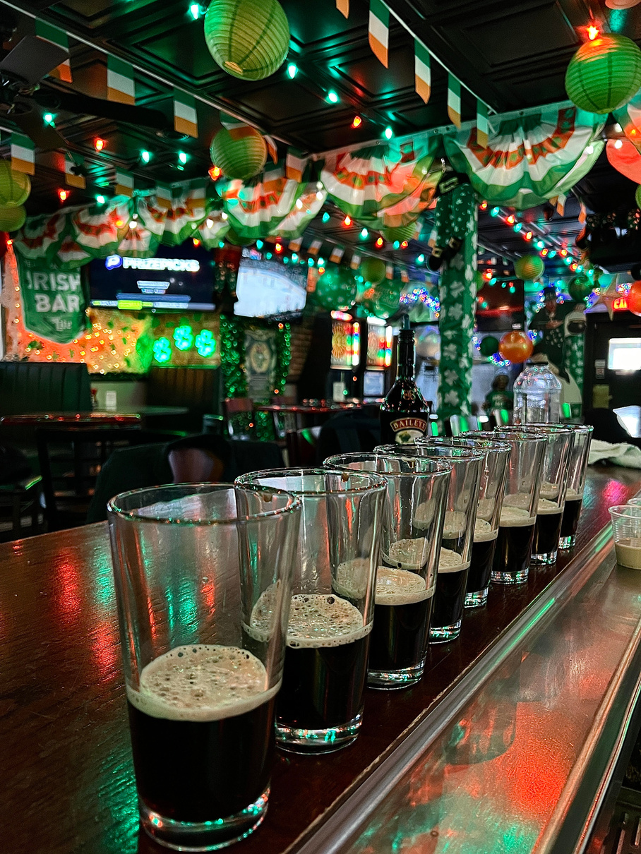 Saint Patrick's Day Pop up bar Pittsburgh